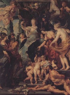 Peter Paul Rubens The Felicity of the Regency of Marie de'Medici (mk01) China oil painting art